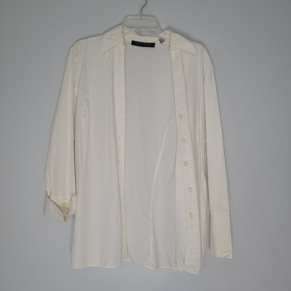 Harve Benard, XL, white blouse